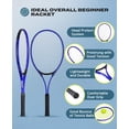 thumbnail image 4 of Raqueta de tenis HIRALIY para adultos, recreativa, para 2 jugadores, ligera, 4 of 8
