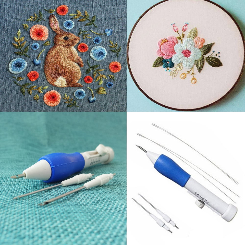 Magic Embroidery Pen Embroidery Needles Weaving Tool Fancy Adults Embroidery 1pc 