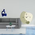 thumbnail image 2 of Figura de pensador abstracto,Estatua de pensador abstracto,decoración para el hogar,Figura humana decorativa para oficina,coleccionable,Reloj de pared,Reloj de pared silencioso Reloj de pared, 2 of 8