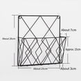 thumbnail image 4 of 2X Estantería de Pared Organizadores para Colgar Puertas Revistas de Pared Estantes para Libros Archivos de Pared para Colgar Estante de Libros de Pared de Alambre-A, 4 of 5