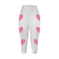 thumbnail image 4 of Buigttklop Valentine'S Day Heart Printed High Waisted Leggings for Women-Tummy Control Yoga Pants for Workout Running Athletic No See Through Plus Size, 4 of 4