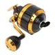thumbnail image 2 of Carrete de pesca SY770, carretes de pesca giratorios ultrasuaves y ligeros, carrete redondo de sellado de Baitcasting de aleación de aluminio, negro y dorado YUNYI BRAND Deportes, 2 of 8