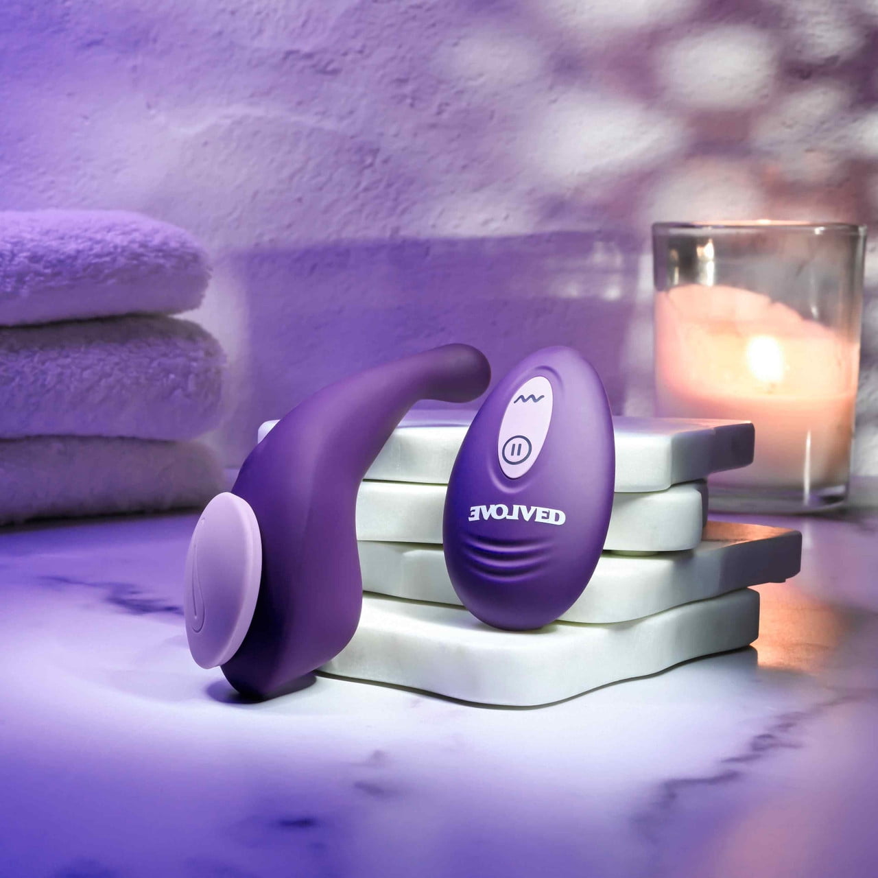 Evolved Novelties Gender X Velvet Hammer Dual Stimulator, Waterproof,  Rechargeable, Purple - Walmart.com