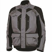 FirstGear Kathmandu 2.0 Mens Motorcycle Jacket Gray/Black SM