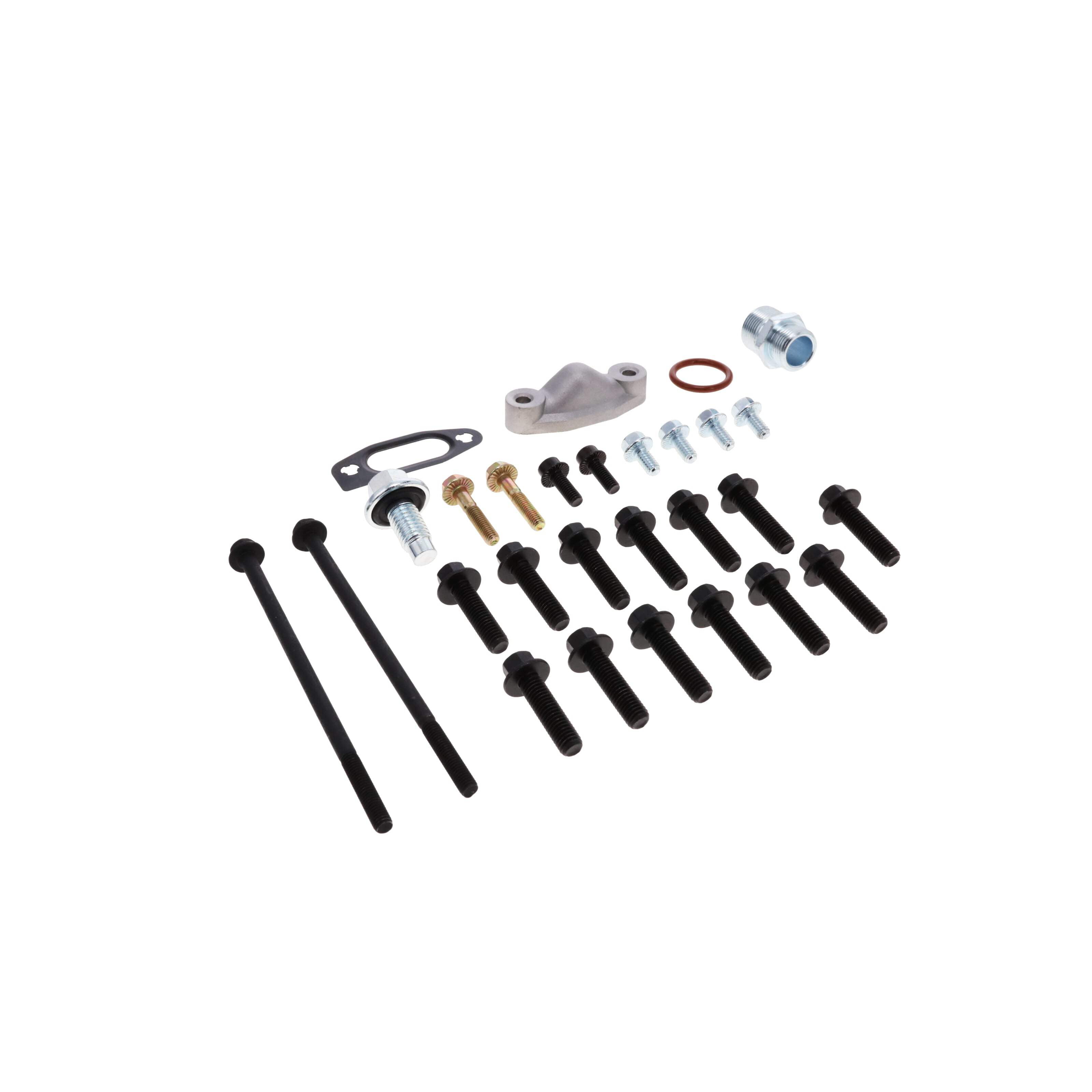 Aluminum Rear Sump Low-Profile Retro-Fit Oil Pan for GM LS - Black