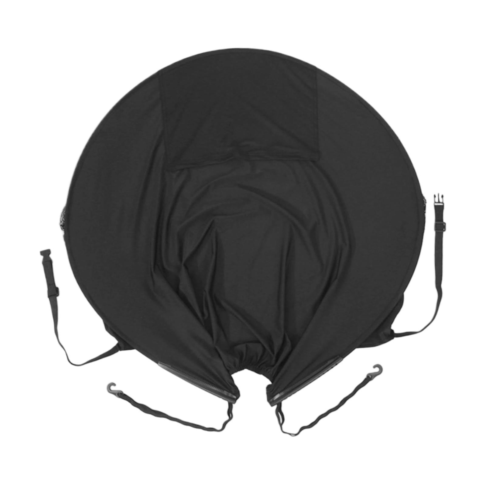 Zxpjkyu Baby Stroller Sunshade Cover, Outdoor Portable Easy Install Breathable Universal Black