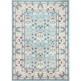 thumbnail image 3 of Bashian D113-LBL-9X12-MH115 Dakota Collection Geometric Transitional Polypropylene Power Loom Area Rug, Light Blue - 8 ft. 6 in. x 11 ft. 6 in., 3 of 7
