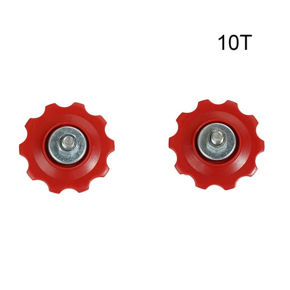 2 Pcs Bicycle 6/7/8 Speed rear Derailleur Jockey Wheels Guide wheels 10T/13T/15T