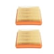thumbnail image 1 of 2x Reemplazos de filtros de aire profesionales Accesorio conveniente y fácil de usar para FS131 Soledad Filtros de aire, 1 of 7