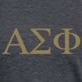thumbnail image 3 of CafePress - Alpha Sigma Phi Greek Letters Gold T Shirt - Womens Tri-blend T-Shirt, 3 of 4