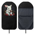 thumbnail image 6 of FUIALDOLG Car Seat Towel Cover, Compatible with Truck Seat Van, Terry Cloth Car Seat Cover for Trucks Cars, White Rabbit Strawberry, 6 of 7