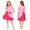 Pink, variant on Pink Halloween Costumes Rise of Red Cosplay Dress, Puff Sleeve Dress Outfit, Dress-Up Apparel for Anime Themed Party Events