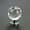 Silver Base, variant on 20mm 30mm 40mm 50mm Crystal Ball Design Clear Crystal Glass Knobs Cupboard Drawer Pull Kitchen Cabinet Wardrobe Handles Hardware