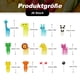 thumbnail image 5 of Bearachild Juego de púas de frutas de 36 piezas, suministros de fiesta para el hogar interesantes multiusos, tenedor de postre, servicio de Mostrada, 5 of 6