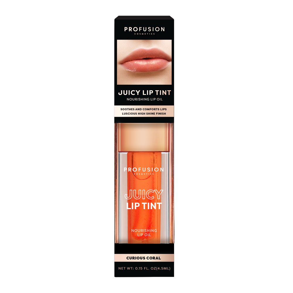 Profusion Cosmetics Juicy Lip Tint Curious Coral .2oz