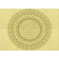 thumbnail image 1 of Ahgly Company Machine Washable Indoor Rectangle Transitional Sun Yellow Area Rugs, 8' x 10', 1 of 7