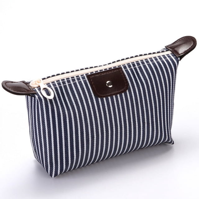 Bonita bolsa de maquillaje con forma de bola de masa, color caramelo, plegable, para mamá, para guardar regalos, bolsa de lavado