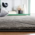 thumbnail image 4 of SAFAVIEH Revive Lorrin Diamond Polyester Area Rug, Charcoal, 4' x 6', 4 of 8