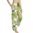 thumbnail image 2 of Naloa Gnome and Pineapple Print Women’s Ultra-Soft Comfy Pajama Lounge Pants with Pockets & Drawstring, 2 of 8