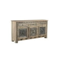 thumbnail image 7 of Taran Designs Isabella 3-drawer 3-door Solid Wood Sideboard in Beige/Black, 7 of 7
