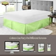 thumbnail image 6 of SGI Bedding 10 Inch Pleated Bed Skirt | Microfiber Bed Skirt | Fade Resistant, Wrinkle Free, Anti-static, Decorative, Extra Storage Space, Clutter-Free | Twin, Sage, 6 of 8