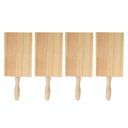 

Hemoton 4Pcs Household Gnocchi Makers Wear-resistant Pasta Boards Convenient Pasta Makers