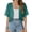 28# Dark Green, variant on Shrug Cardigan for Women Bolero Open Front Cover Up Sheer Short Sleeve Kimonos for Evening Dress Beige M