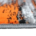 thumbnail image 5 of Flash Furniture Rylan Rectangular Contemporary Grey, Orange Area Rug, 2' x 3', 5 of 7