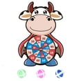 thumbnail image 1 of Toy Cartoon Dart Board Games for Kids Board Games Kit with 3 Sticky Balls And Hook, 1 of 3