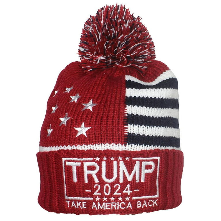 Trump hotsell beanie hat