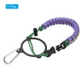 thumbnail image 3 of Uxcell Water Bottle Holder, Paracord Handle Strap Carrier Purple, 3 of 6