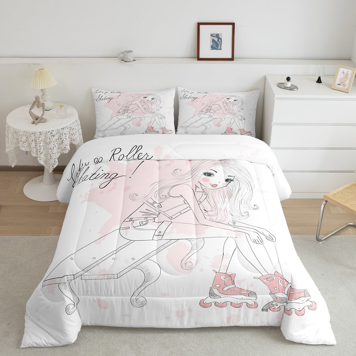 Girl bedroom comforter sets online