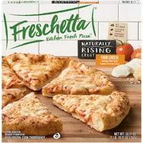 Freschetta Naturally Rising Crust Four Cheese Pizza, 26.11 Ounce -- 14 per case.