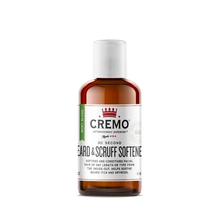 Cremo Beard & Scruff Softener, Mint Blend, 6 fl (Best Beard Softener Products)