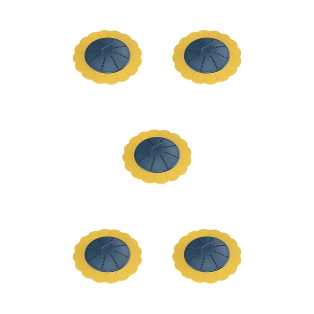 Advancent Cubierta de drenaje de piso de silicona Extraíble Desodorante Rotatorio Fregadero de cocina Colador Filtro de cabello Accesorios Azul Type2 NO2