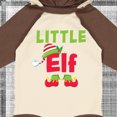 thumbnail image 4 of Inktastic Christmas Little Elf Boys or Girls Long Sleeve Baby Bodysuit, 4 of 5