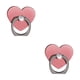 thumbnail image 2 of Methold Soporte de anillo de teléfono de corazón Soporte de anillo Rotación de 360 grados Agarre de teléfono reutilizable Soporte de agarre Oro rosa 2Conjunto, 2 of 6