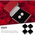 thumbnail image 2 of Yazoeia 20pcs Box Jewelry Box Foam Earring Storage Liners Jewelry Inserts Showcase Trays Sponge Pad Velvet Carton Packaging Compartment Boxes Ear Stud Pad Gift Box Travel Crafting Supplies, 2 of 9
