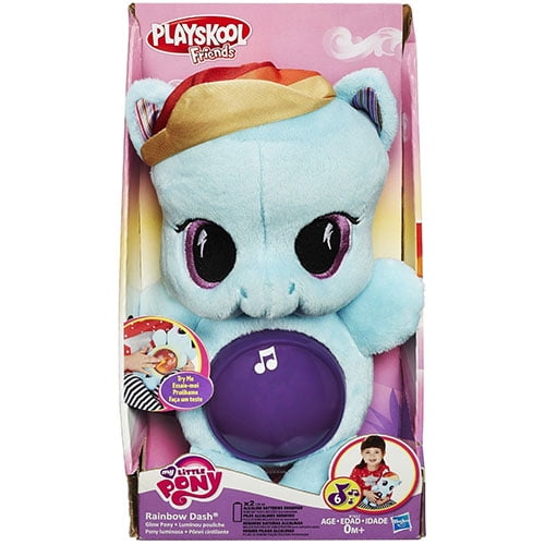 My Little Pony Glow Pony Rainbow Dash Plush