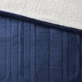 thumbnail image 3 of Woolrich Heated Plush to Berber Blanket, Twin, Indigo, 3 of 11
