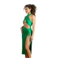 thumbnail image 4 of AzzulSwimwear Made in the USA Cover-Up Dress Model MANDY Color GREEN Women's Size S, 4 of 11