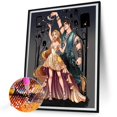 thumbnail image 3 of Kit de taladro completo de pintura de diamante redondo 5D DIY Princess Prince Decor Art Craft (6), 3 of 8