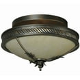 thumbnail image 7 of Meyda Tiffany 132432 Hoja 2 Light 15" Wide Semi-Flush Bowl Ceiling Fixture - French, 7 of 7