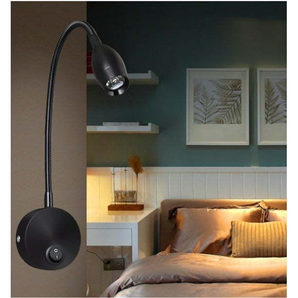 Acheter des lampes de lit à LED (2) avec bras flexible et 3