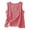 Red, variant on Womens Gauze Tank Tops Trendy Plaid Gingham Boho Blouses Summer Casual Tunic Top Beach Cute Sleeveless Shirt Coffee Size S