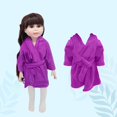 thumbnail image 5 of Iumwxz 18 Inch Winter Doll Cotton Velvet Vests Jacket Denim Jacket Three Piece Set Jumpsuit Reborn Doll Universal Clothing Accessories home decor christmas clearance outdoors indoor, 5 of 5