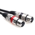 thumbnail image 3 of Cable Tisino Dual XLR hembra a estéreo macho de 3,5 mm, 2 m, 3 of 5