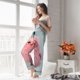 thumbnail image 5 of Fotbe Adorable Pink Fluffy Birds Pantalones de Pijama para Mujer, Pantalones de Dormir, Pantalones Pj con Cordón y Bolsillos-Medium, 5 of 6