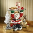 thumbnail image 3 of Santa Claus Tray Sculpture Resin Craft Christmas Decoration, 3 of 6