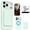 Cyan, variant on Dteck Strong Magnetic for iPhone 17 Pro Case with Detachable Card Holder, Camera Lens Cover, Glass Screen Protector, Silicone Shockproof Drop Protection Phone Cover for 17 Pro,Rose